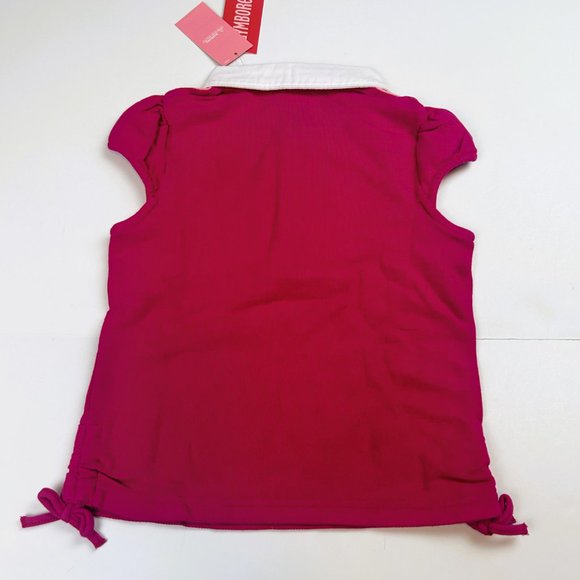 NWT Gymboree Girl Plaid Bermuda Short & Apple Polo Top Size 5 - Picture 8 of 8